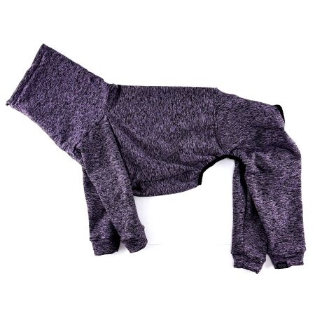 Kombinezon sportowy fioletowy melanż