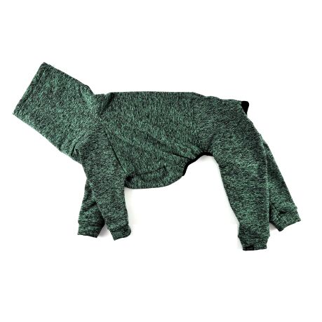 Kombinezon sportowy zielony melanż