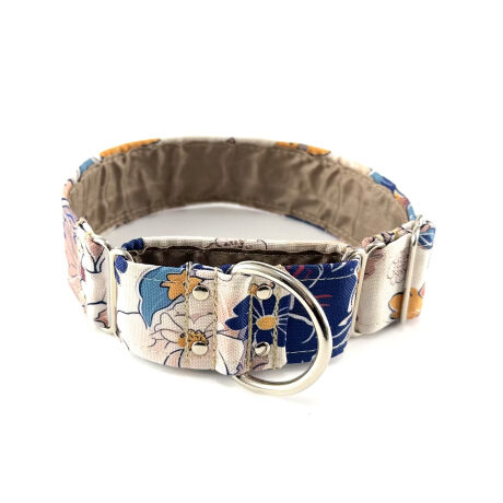 Obroża martingale 381 wodoodporna KWIATY JAK MALOWANE